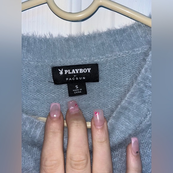 PLAYBOY by Pacsun Cropped Sweater (small) - Picture 4 of 6